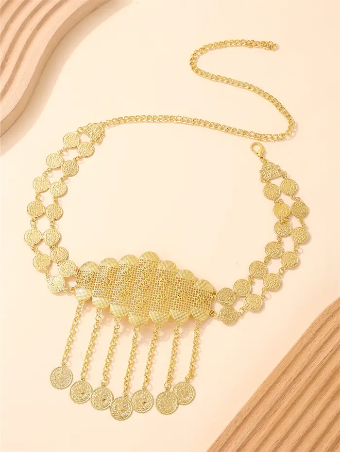 Ceinture pour femme plaquée or 18 carats