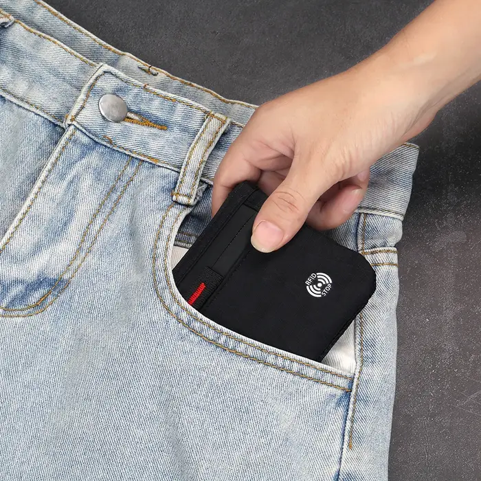 Porte-carte de crédit Rfid de luxe