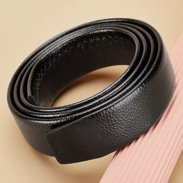 Ceinture de remplacement en cuir véritable pour hommes