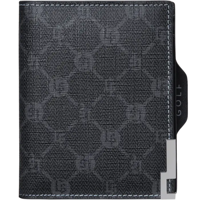 Portefeuille court de GOLF pour hommes, nouveau portefeuille tendance avec lettres imprimées, Clip e