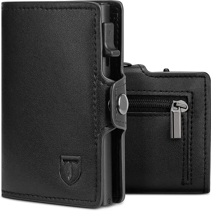 Porte-cartes de crédit pour hommes et femmes, portefeuille pour hommes, portefeuille mince pour homm