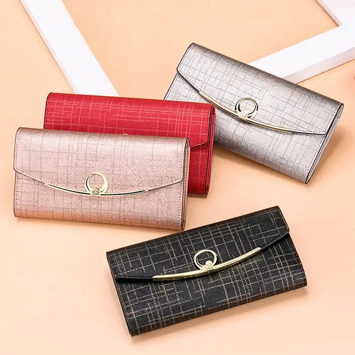 Portefeuille Long en cuir pour femmes