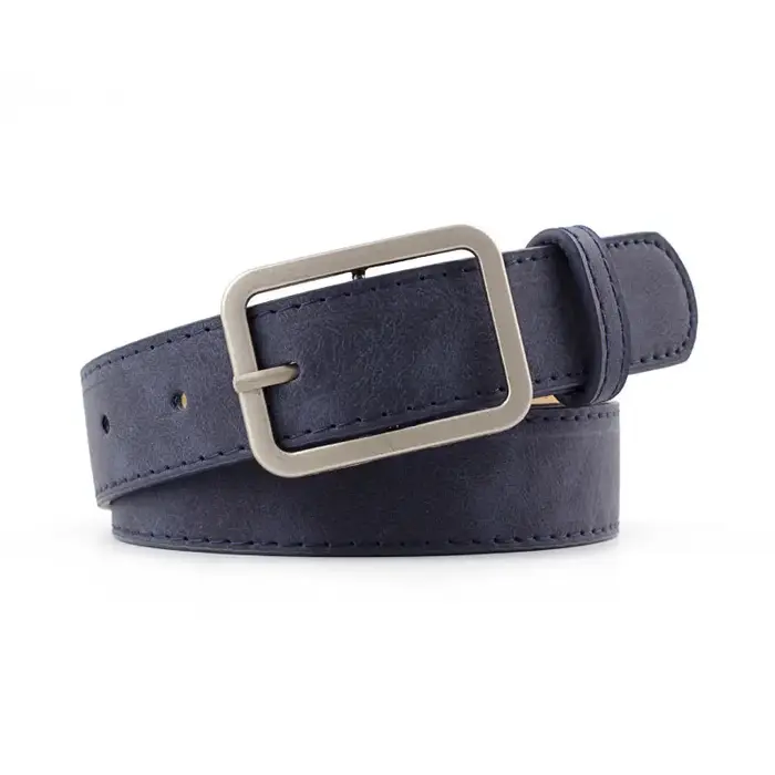 Ceinture en cuir Pu zèbre pour filles