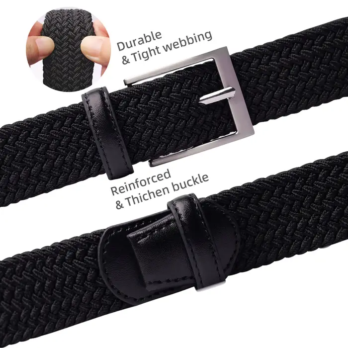 Ceinture élastique tressée