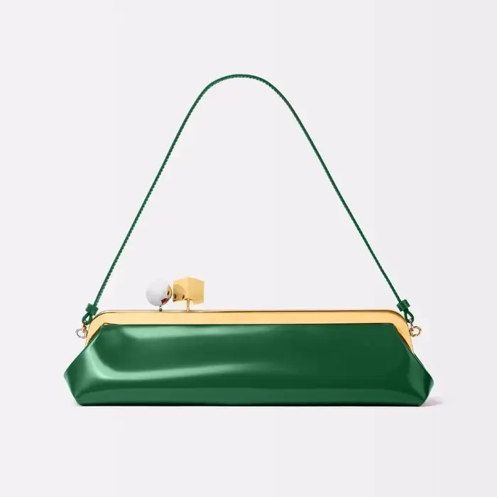 Pochette longue avec bandoulière amovible