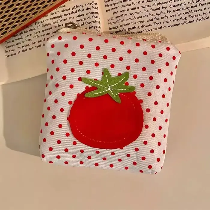 Porte-monnaie Style tomate