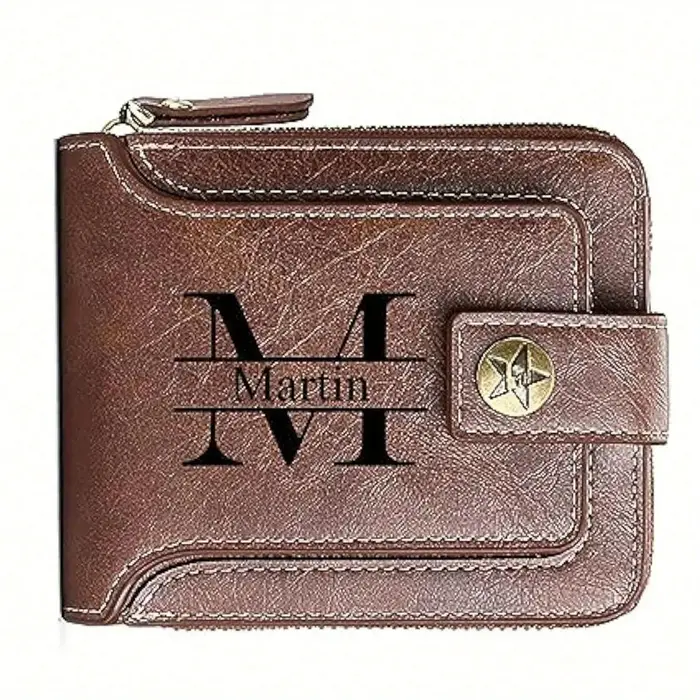 Portefeuille personnalisé pour hommes