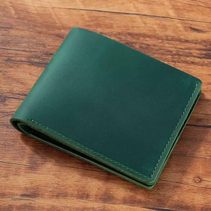 Portefeuille homme en cuir véritable pour hommes