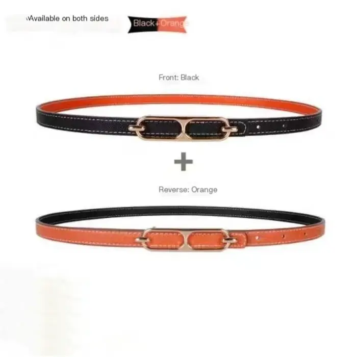 Ceinture réversible multifonctionnelle pour femmes