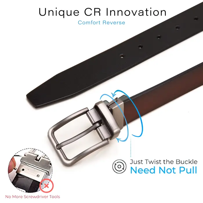 Ceinture en cuir pour hommes