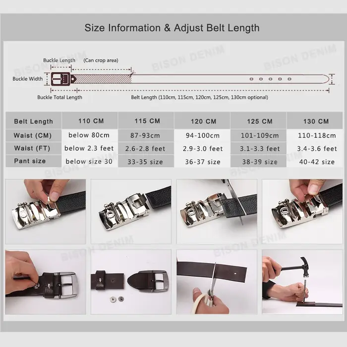 Bagressions DENIM-Ceinture en cuir de vachette véritable pour homme, marque de luxe, sangle pour jean, livraison gratuite