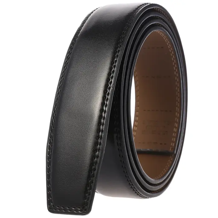 Ceinture en cuir véritable pour hommes