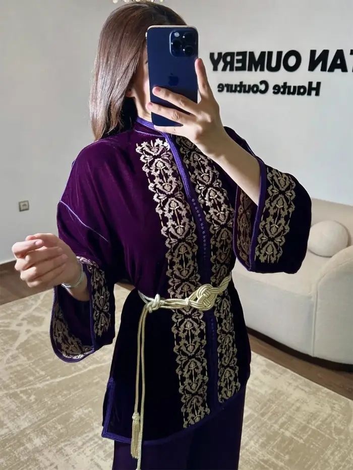 1 ceinture de robe élégante et tendance pour femme
