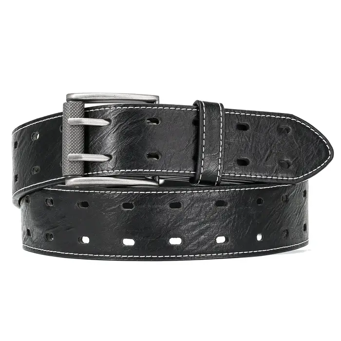 Ceinture classique à Double broche pour hommes