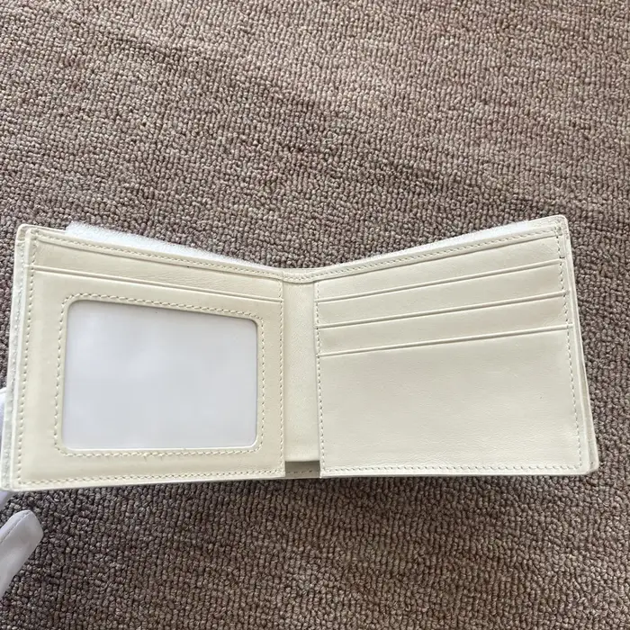 Portefeuille pour homme en cuir de crocodile authentique de l'Himalaya