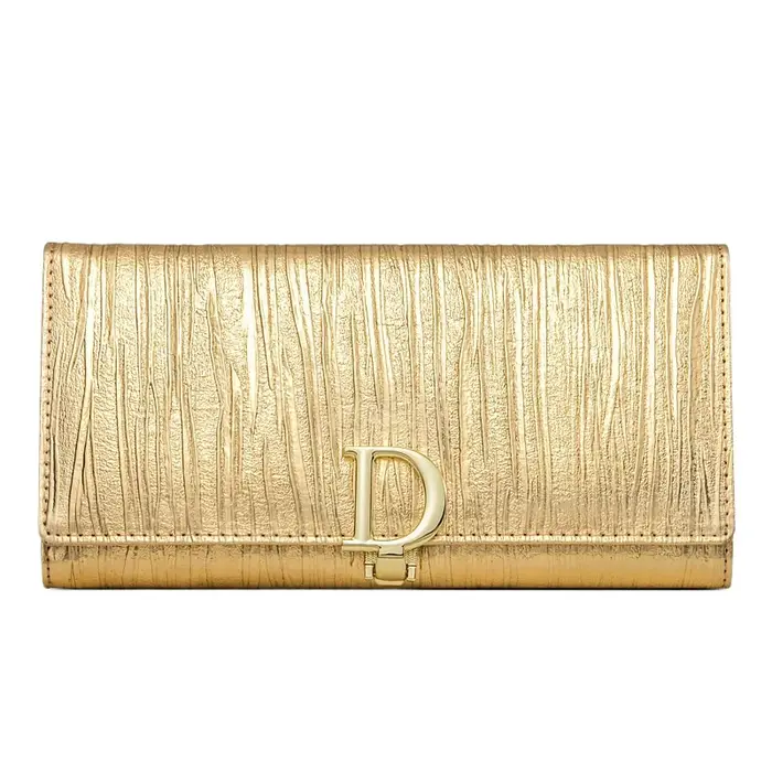 Portefeuille Long en cuir véritable pour femmes