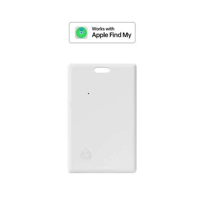 Carte de suivi de portefeuille mince, étiquette intelligente, fonctionne avec Find My (iOS uniquemen