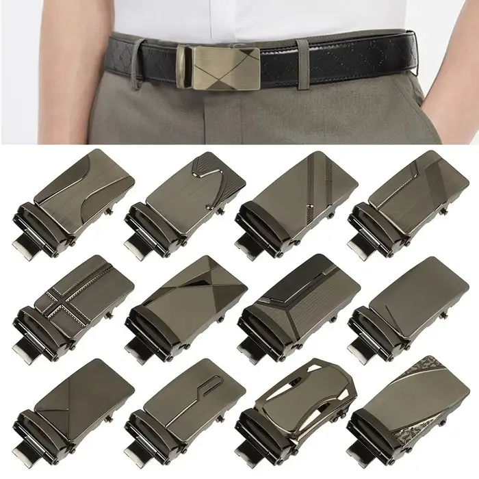 Boucle de ceinture automatique pour hommes