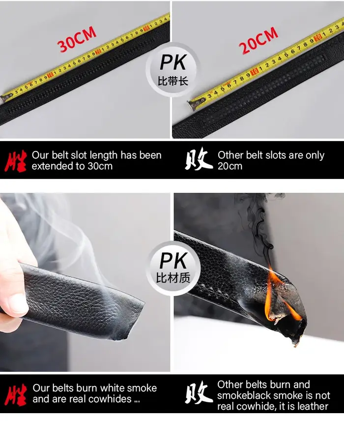 Matériel De ceinture pour hommes boucle rotative en métal