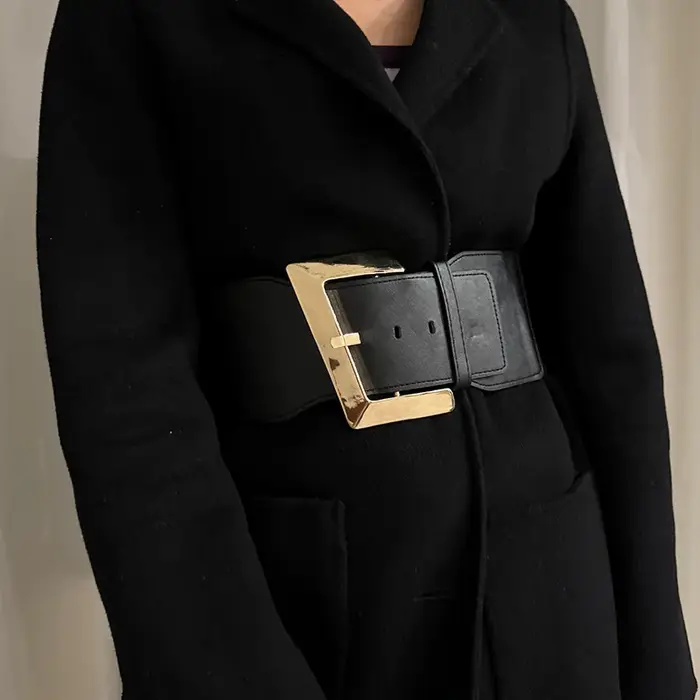 Ceinture large grande taille pour femme