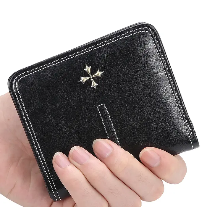 Mini portefeuilles en cuir PU pour femmes