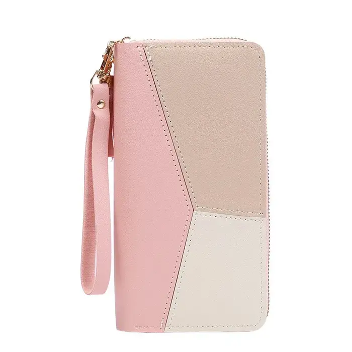 Mode Zipper Portefeuilles Femmes Long Sacs À Main Porte Monnaie Cartes Titulaire PU En Cuir Billfold Portefeuille
