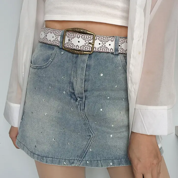 Ceinture occidentale Vintage pour femmes