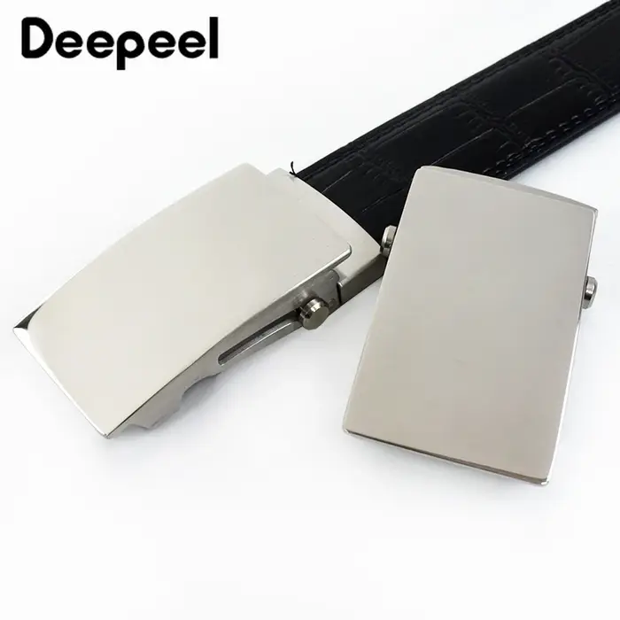 Boucle de ceinture pour hommes, 36/39mm, boucles en acier inoxydable, tête automatique pour ceintures 35/38mm, bricolage, accessoires artisanaux en cuir