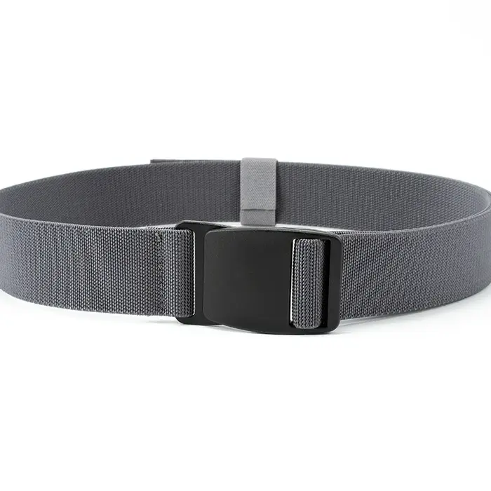 Ceinture élastique tactique pour homme, pantalon de haute qualité, ceinture d'extérieur multifonctionnelle en toile avec boucle en plastique, DT107