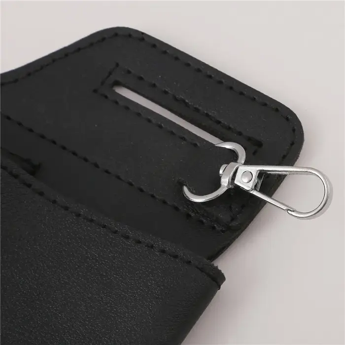 Sac de ceinture de téléphone en cuir Pu multifonctionnel