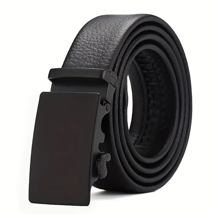 Ceinture pour hommes boucle automatique en métal ceinture de travail d'affaires de haute qualité ass