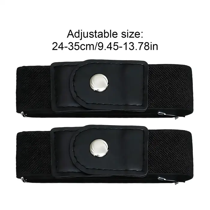 Ceinture sans boucle pour femmes et hommes