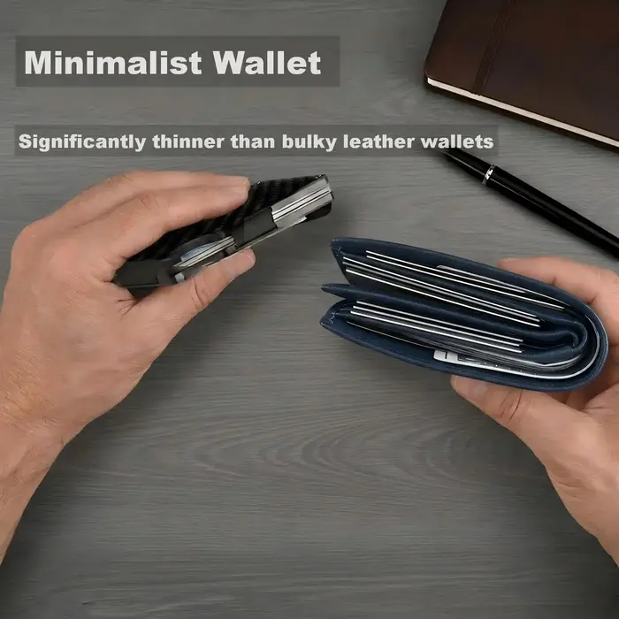 Portefeuille minimaliste pour homme