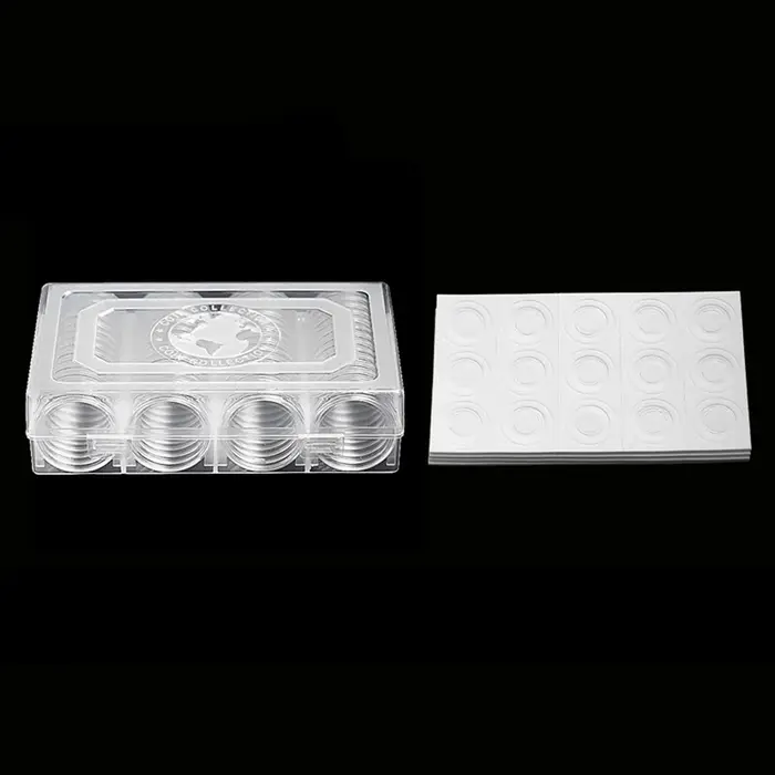 Boîte de collecte pour pièces de monnaie, porte-monnaie, capsules de stockage, boîtes de protection,
