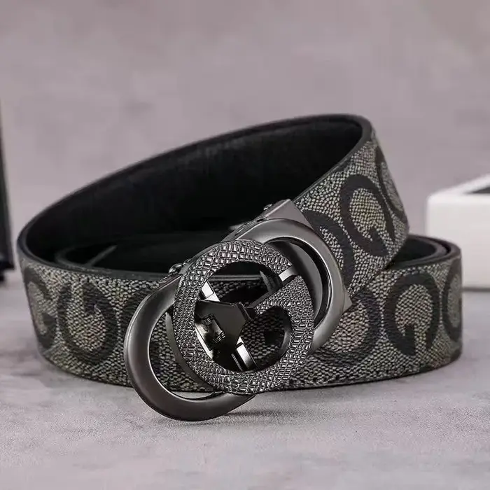 Nouvelle largeur 3.4cm ceinture femme formelle en cuir toile