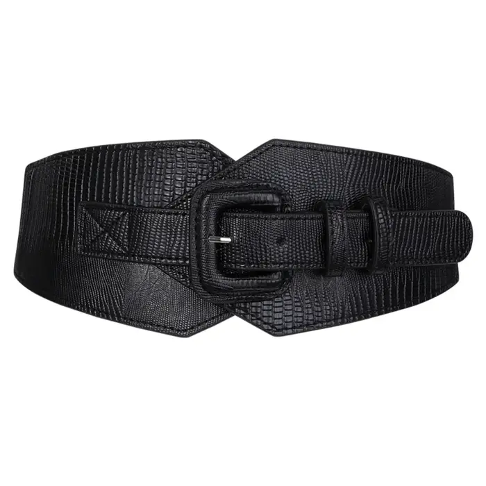 Corset large ceinture en cuir est l'accessoire parfait/ceinture