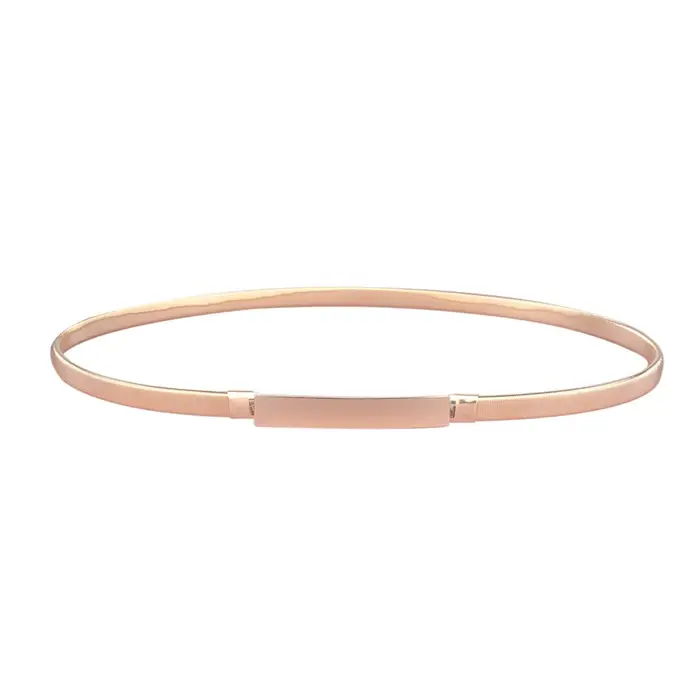 Ceinture en métal doré pour femme