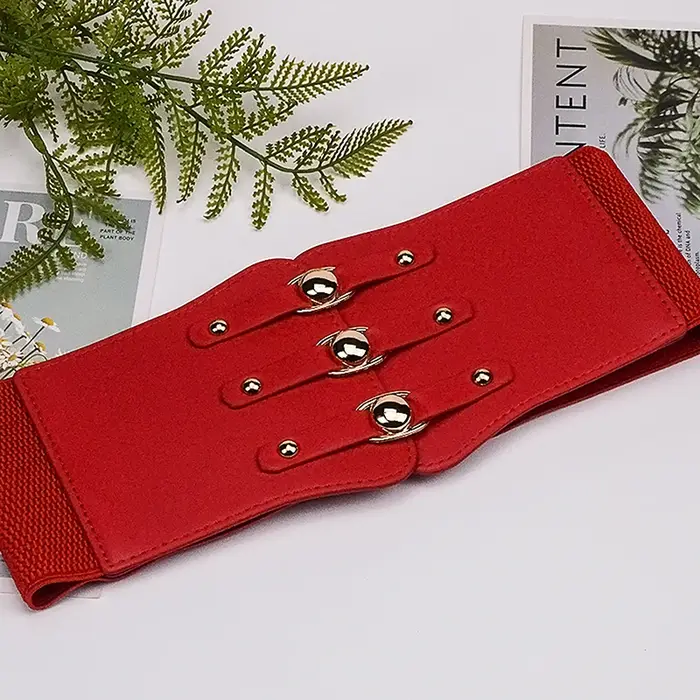 Ceintures Corset larges élastiques pour femmes, grande taille, pour robe, grand bandeau extensible,