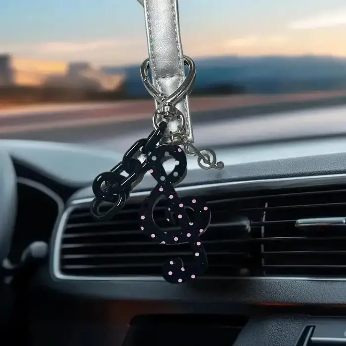 Porte-clés fantaisie Harmony Note