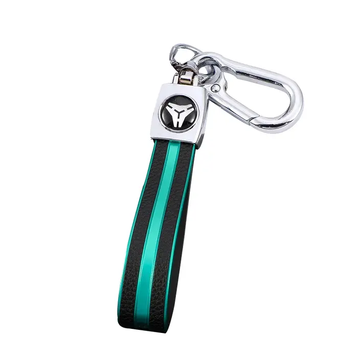 Étui à clé de voiture en cuir TPU