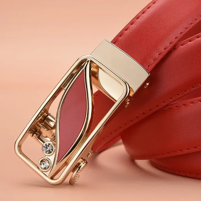 Ceinture polyvalente à boucle automatique pour femmes