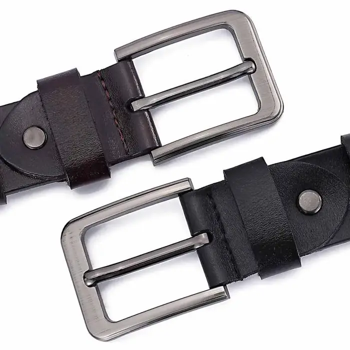 Ceinture en cuir véritable pour hommes et femmes
