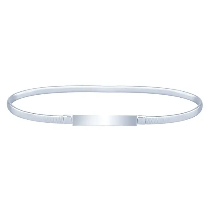 Ceinture en métal doré pour femme