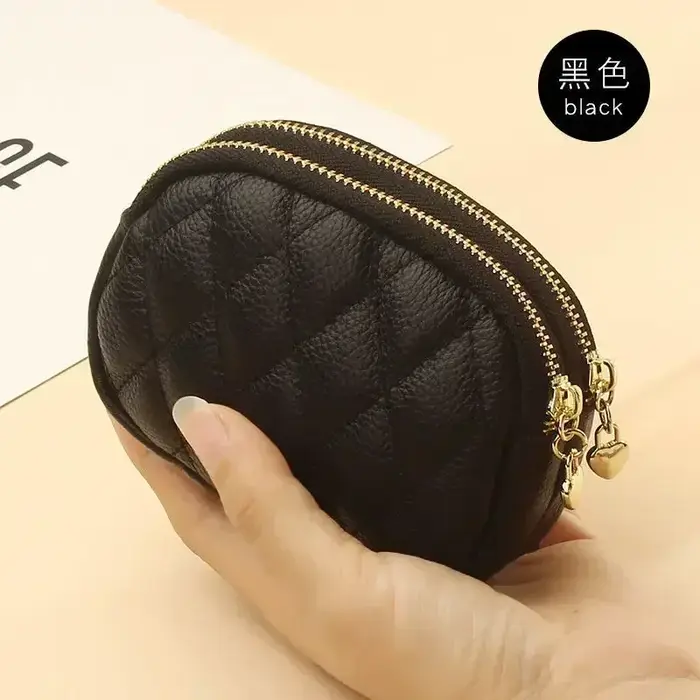 Femmes Mini portefeuille mode cuir femme sac à main porte-carte porte-monnaie court