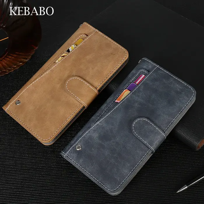 Portefeuille en cuir pour téléphone MyPhone N23 5G