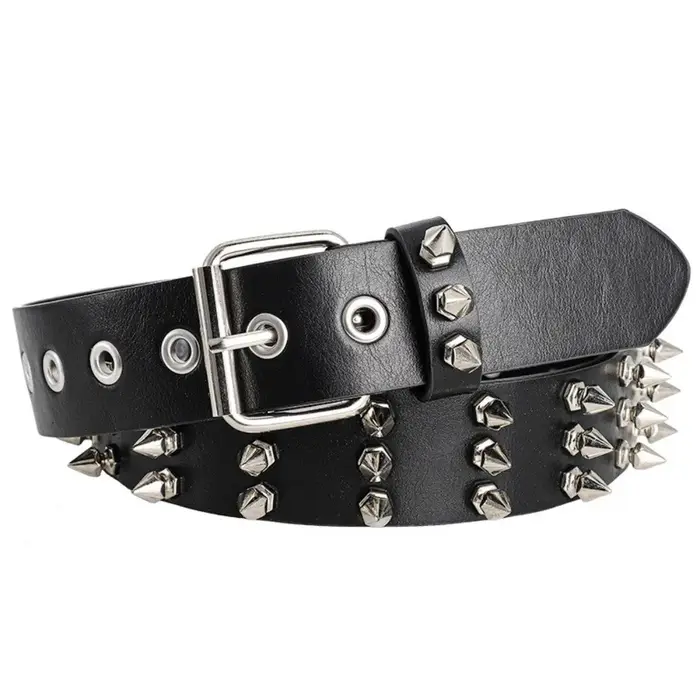 Ceinture rétro à rivets