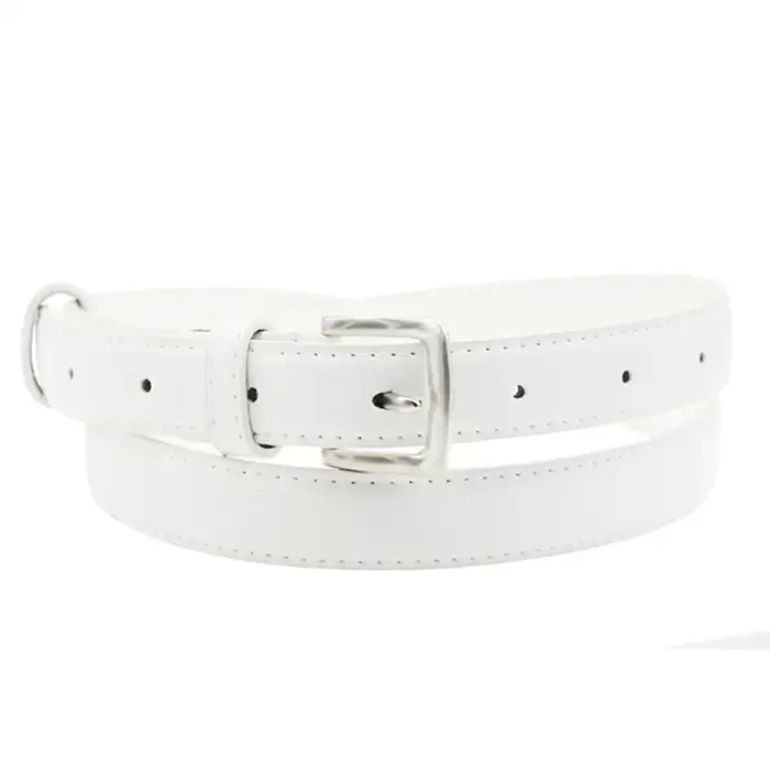 MaiKun – ceinture en cuir slim pour femmes, couleur unie, boucle ardillon, Simple, petite taille, co