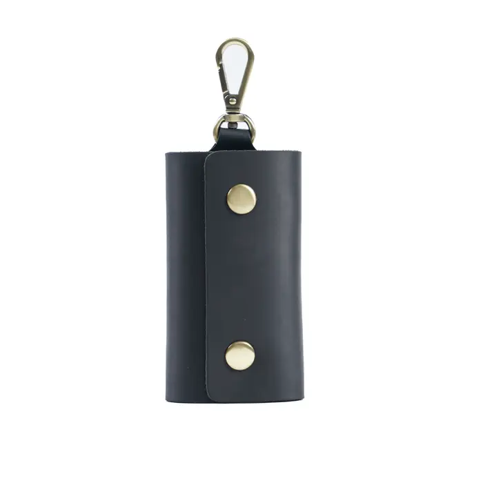 Porte-clés en cuir pour hommes – Organisateur de pochette à clés multifonctionnel avec clip de ceint
