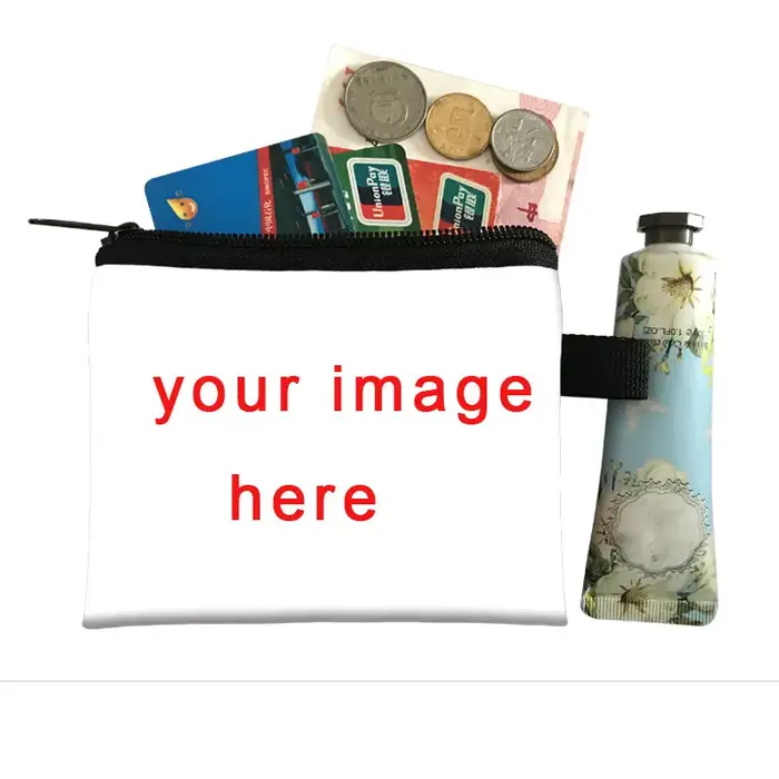 Bricolage personnaliser votre Logo/image/nom porte-monnaie dames