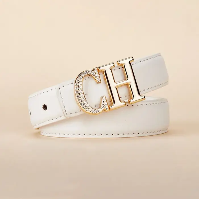 Ceinture Femme Rétro Polyvalente Tendance Nouvelle Collection Été Style Instagram Ceinture de Taille
